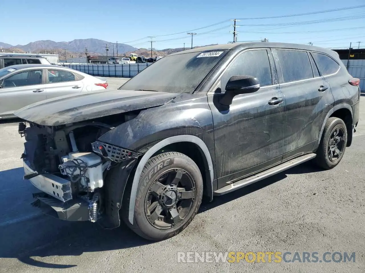 1 Photograph of a damaged car 5TDCZRBH2MS070161 TOYOTA HIGHLANDER 2021