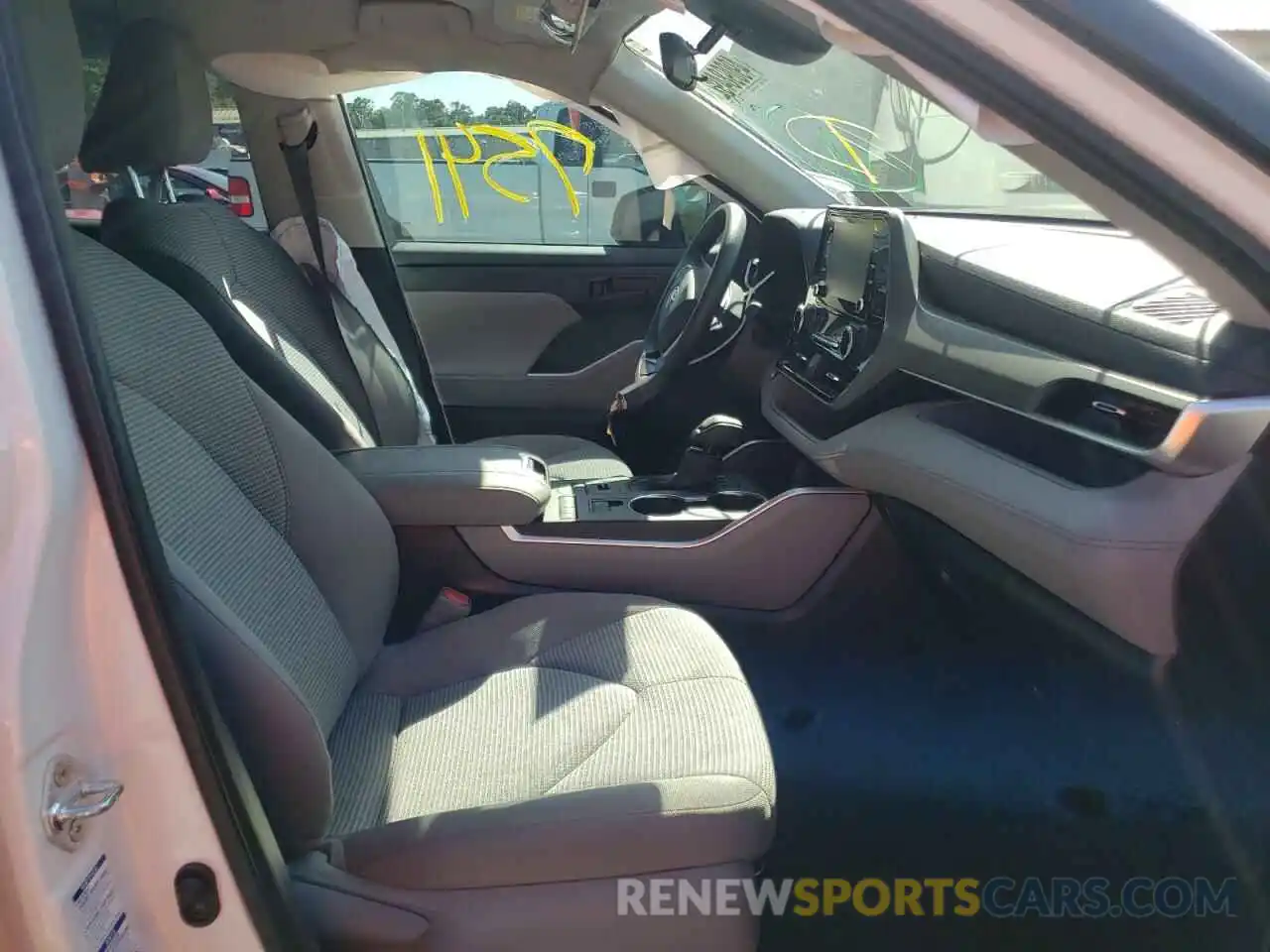 5 Photograph of a damaged car 5TDCZRBH3MS533456 TOYOTA HIGHLANDER 2021