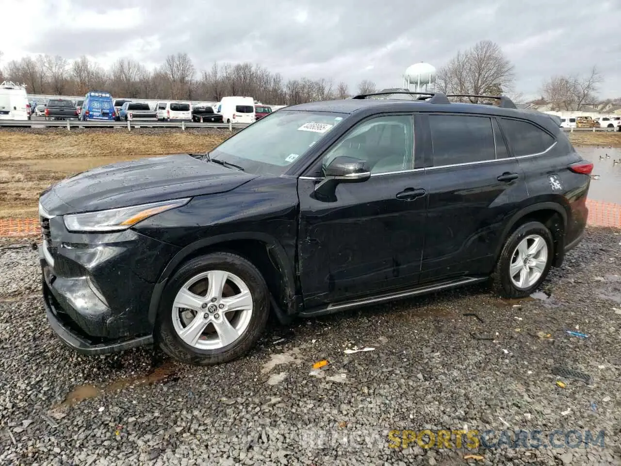 1 Photograph of a damaged car 5TDCZRBH7MS124411 TOYOTA HIGHLANDER 2021