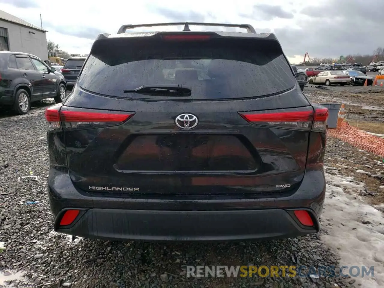6 Photograph of a damaged car 5TDCZRBH7MS124411 TOYOTA HIGHLANDER 2021