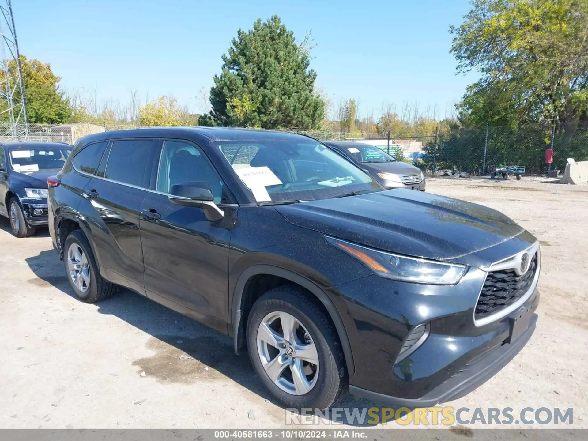 1 Photograph of a damaged car 5TDCZRBH9MS531176 TOYOTA HIGHLANDER 2021
