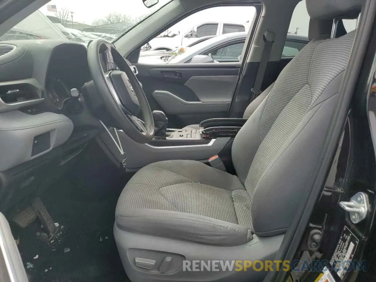 7 Photograph of a damaged car 5TDCZRBHXMS135869 TOYOTA HIGHLANDER 2021