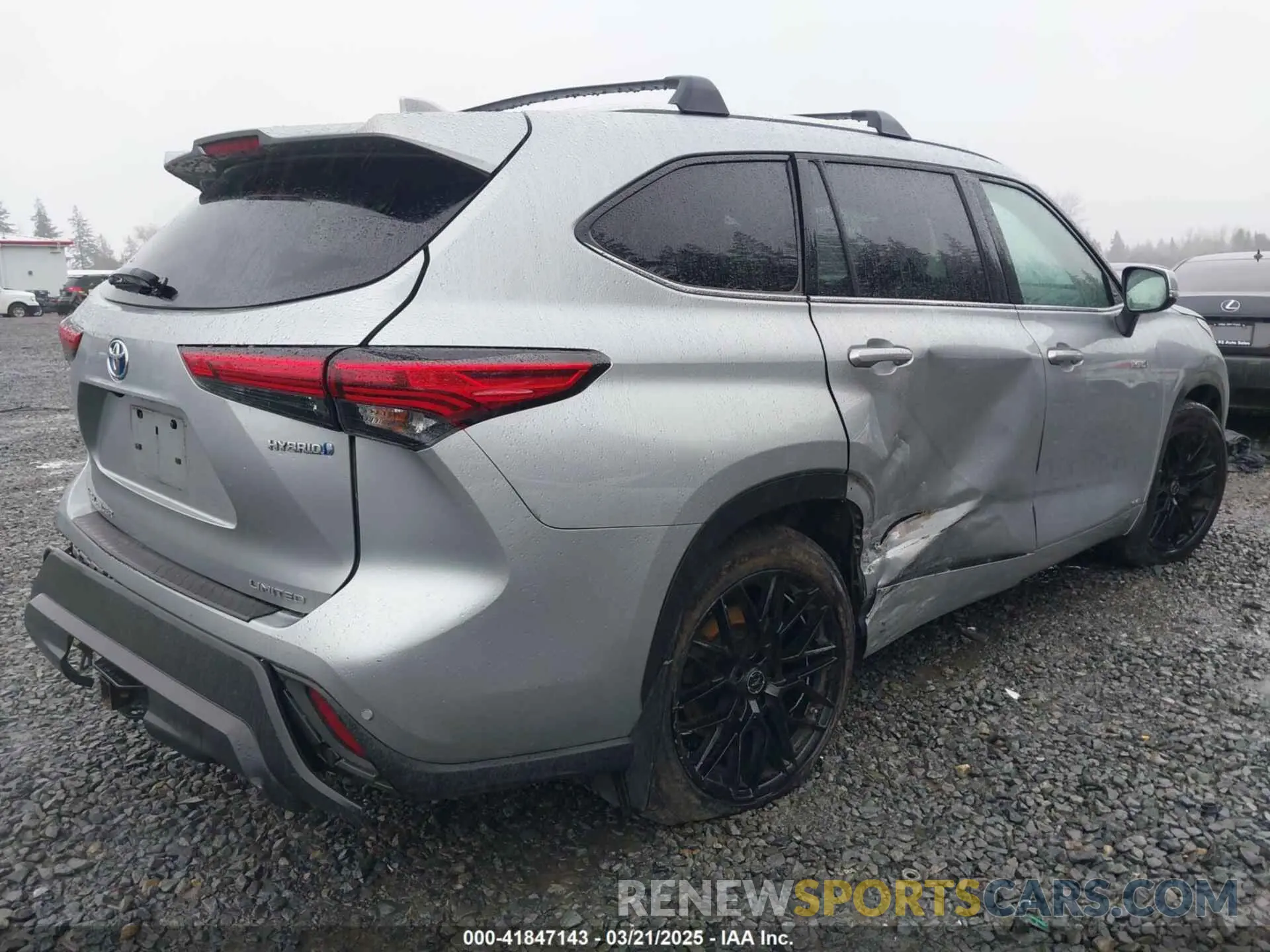 6 Photograph of a damaged car 5TDDBRCH2MS016124 TOYOTA HIGHLANDER 2021