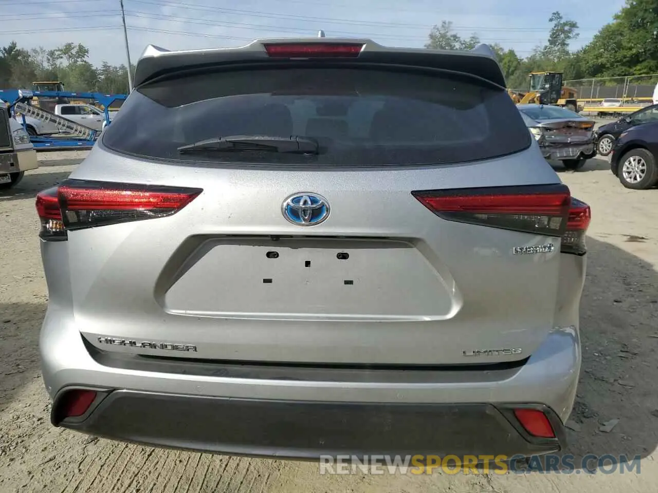 6 Photograph of a damaged car 5TDDBRCH2MS527011 TOYOTA HIGHLANDER 2021