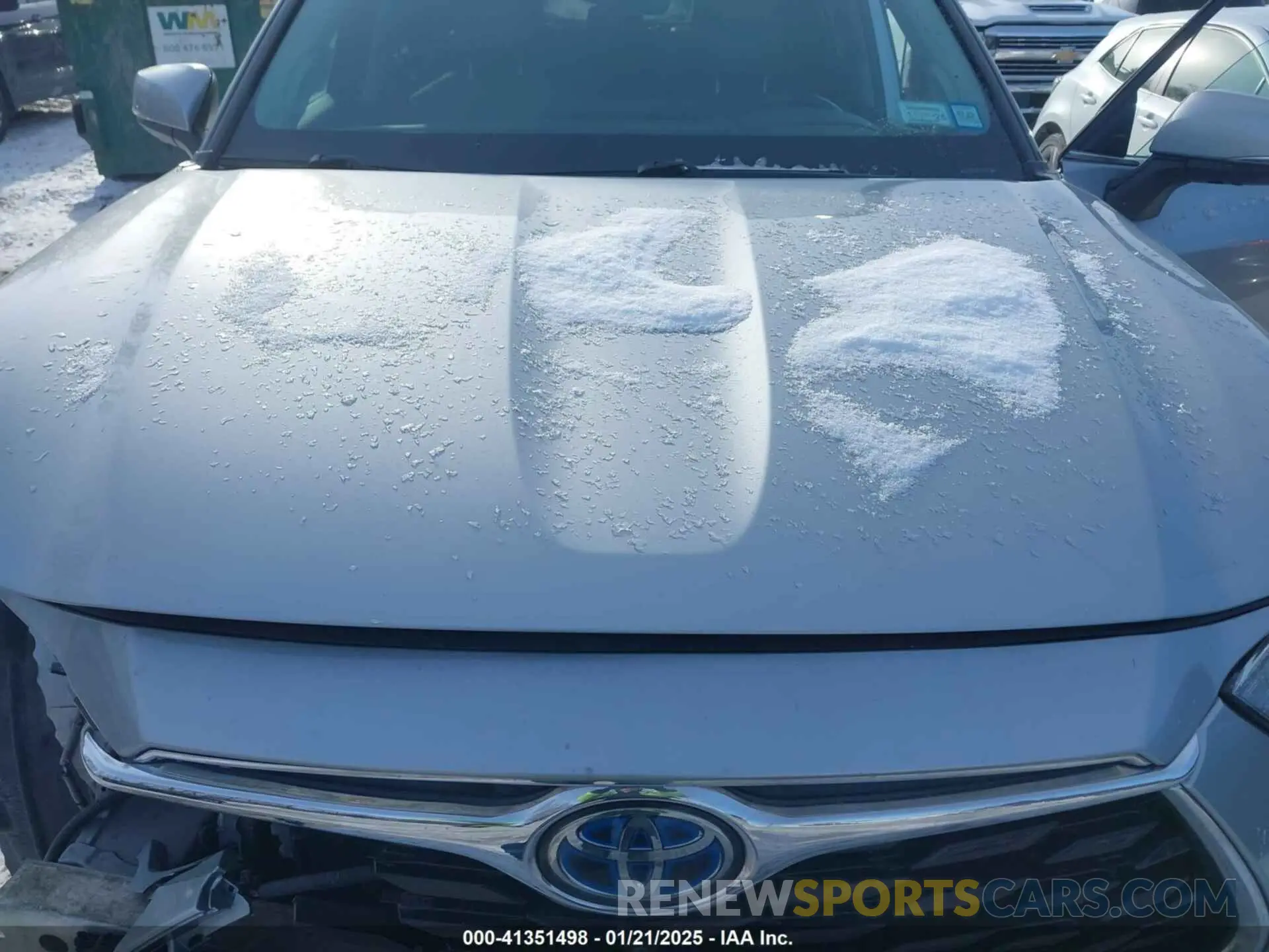 10 Photograph of a damaged car 5TDDBRCH3MS016844 TOYOTA HIGHLANDER 2021
