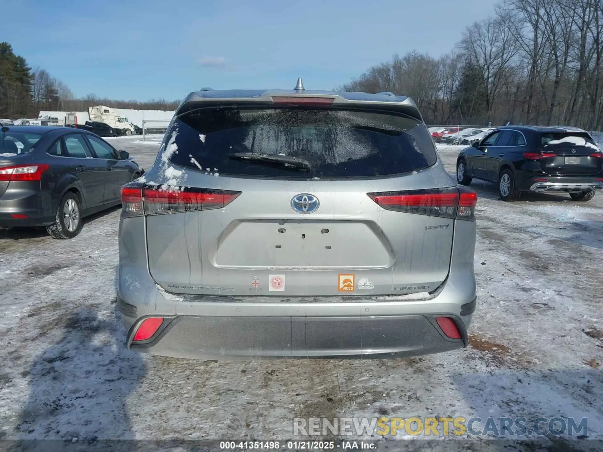 16 Photograph of a damaged car 5TDDBRCH3MS016844 TOYOTA HIGHLANDER 2021