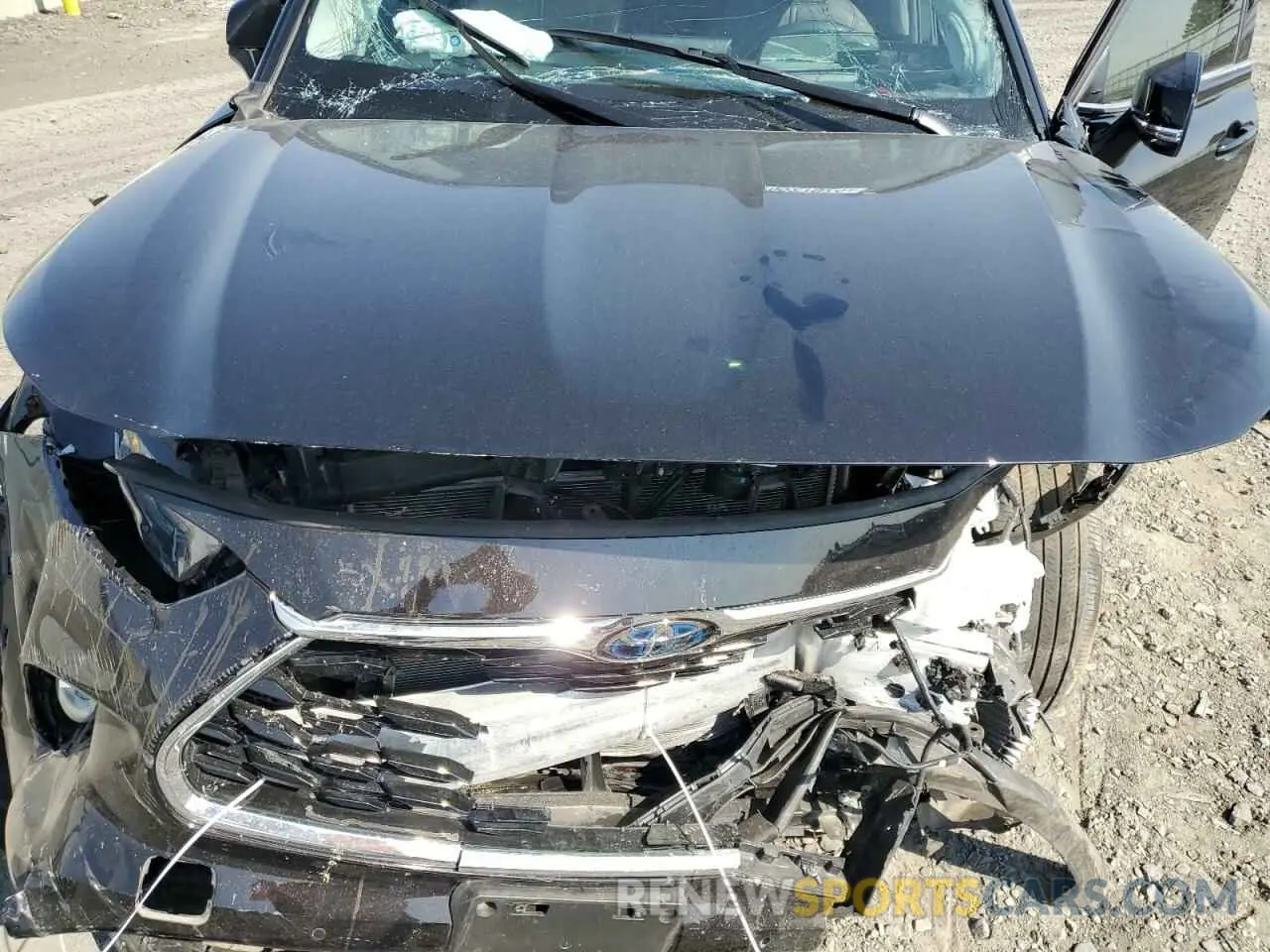 12 Photograph of a damaged car 5TDDBRCH9MS058547 TOYOTA HIGHLANDER 2021