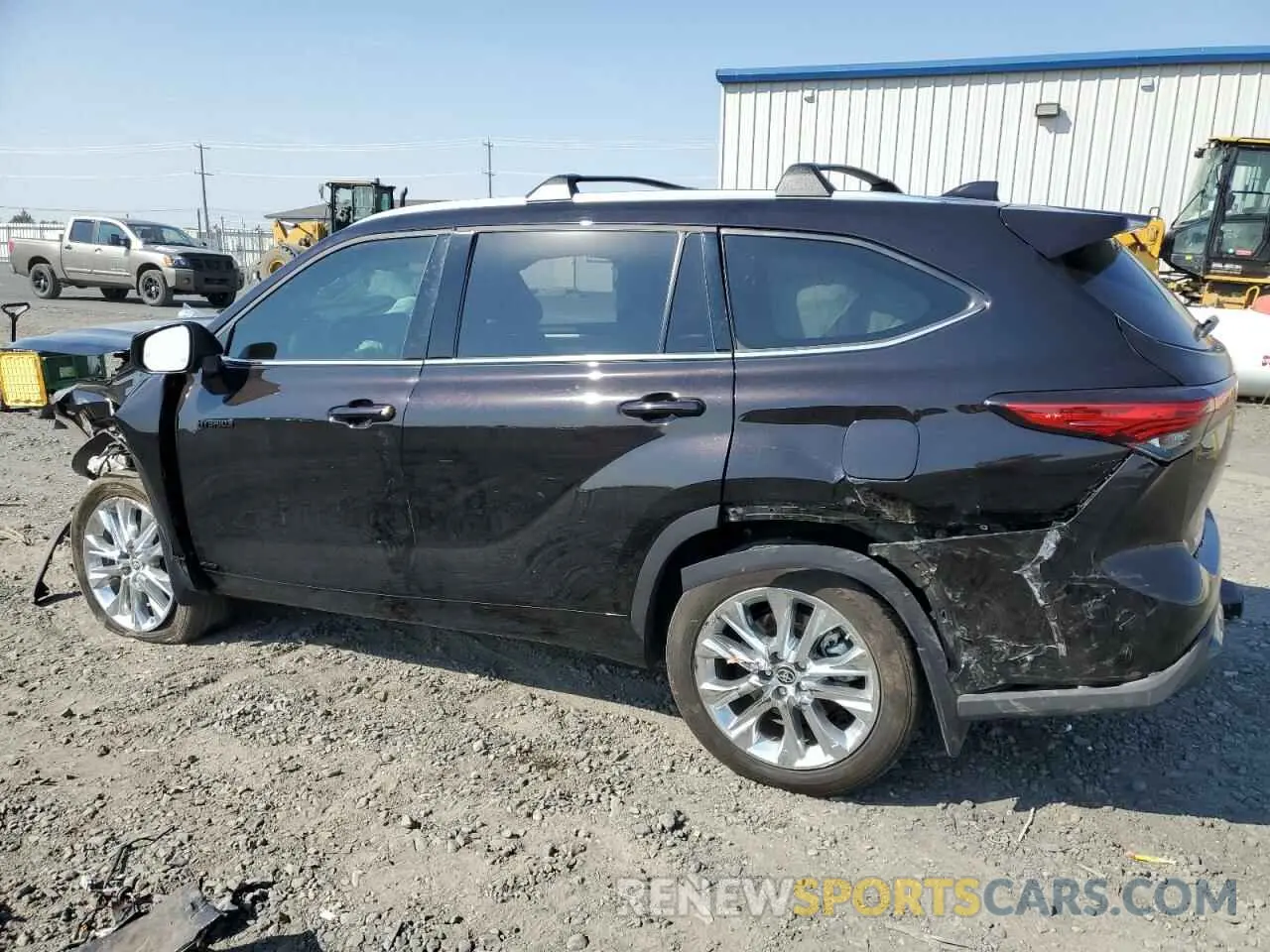 2 Photograph of a damaged car 5TDDBRCH9MS058547 TOYOTA HIGHLANDER 2021