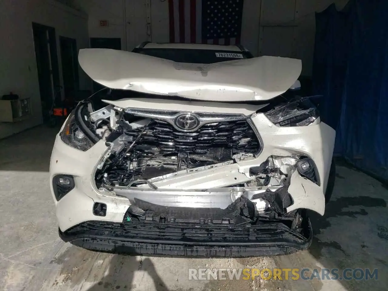 5 Photograph of a damaged car 5TDDZRBH0MS059017 TOYOTA HIGHLANDER 2021