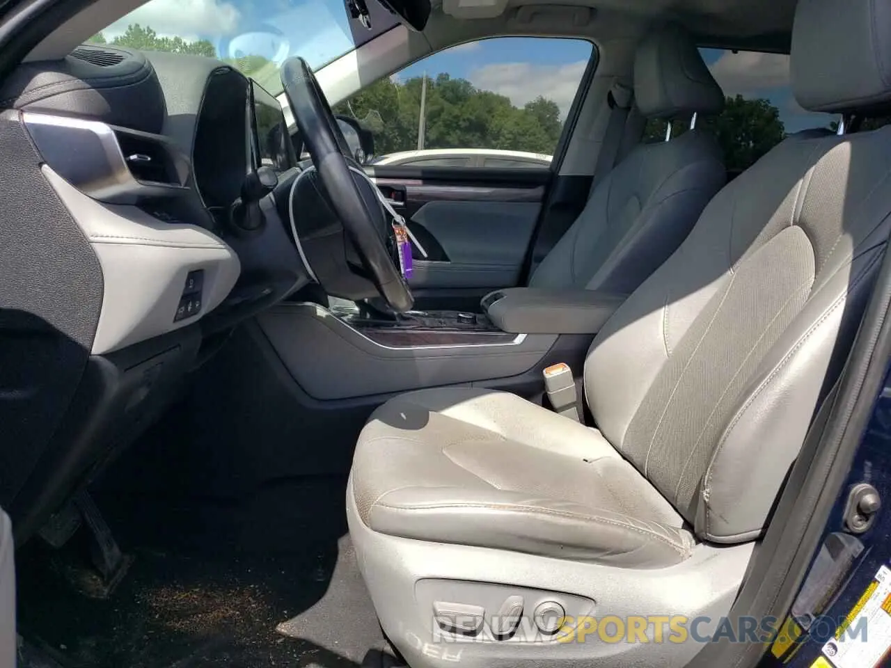 7 Photograph of a damaged car 5TDDZRBH0MS114761 TOYOTA HIGHLANDER 2021