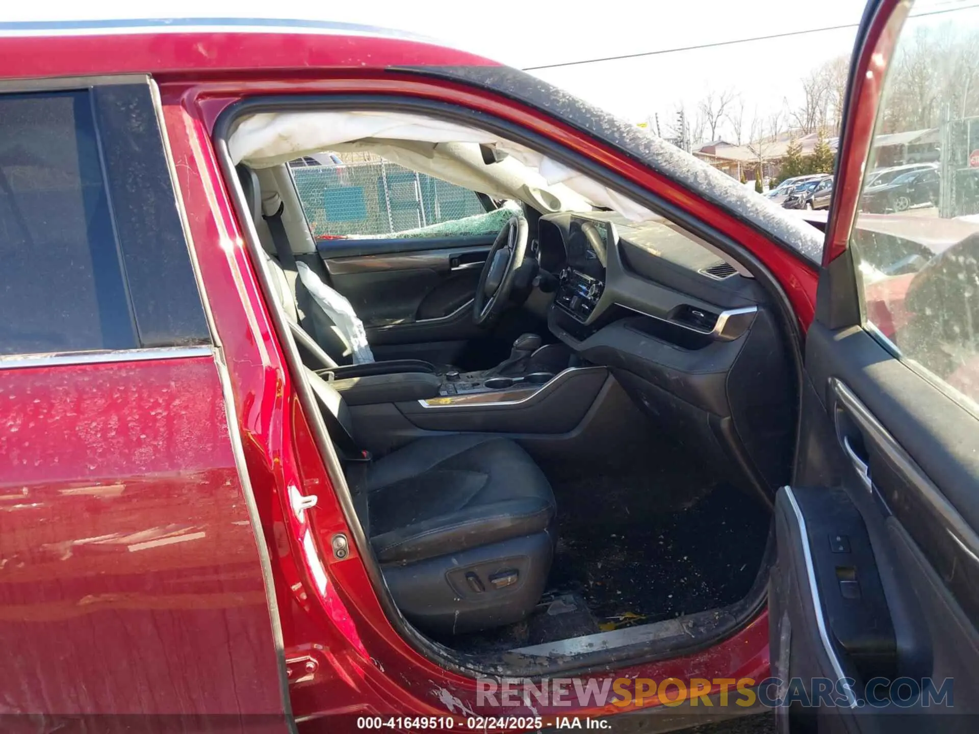 5 Photograph of a damaged car 5TDDZRBH0MS132113 TOYOTA HIGHLANDER 2021