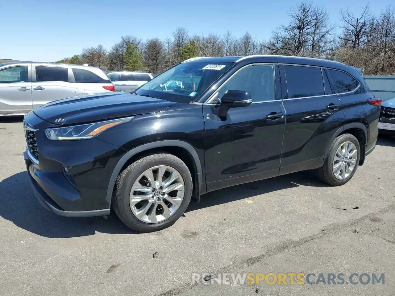 1 Photograph of a damaged car 5TDDZRBH1MS059253 TOYOTA HIGHLANDER 2021