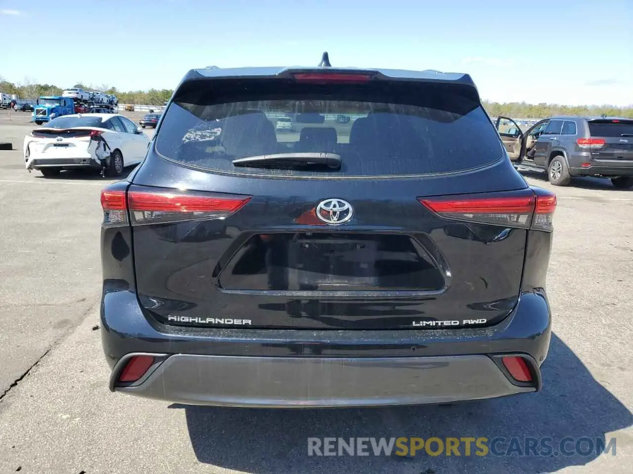 6 Photograph of a damaged car 5TDDZRBH1MS059253 TOYOTA HIGHLANDER 2021