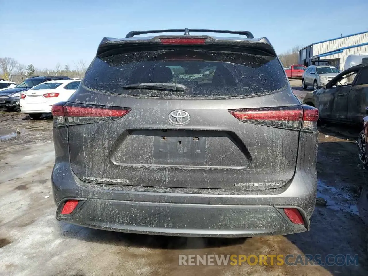 6 Photograph of a damaged car 5TDDZRBH1MS109875 TOYOTA HIGHLANDER 2021