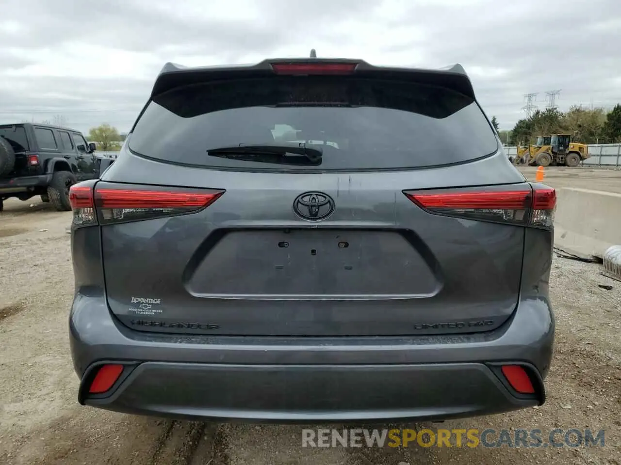 6 Photograph of a damaged car 5TDDZRBH1MS524470 TOYOTA HIGHLANDER 2021