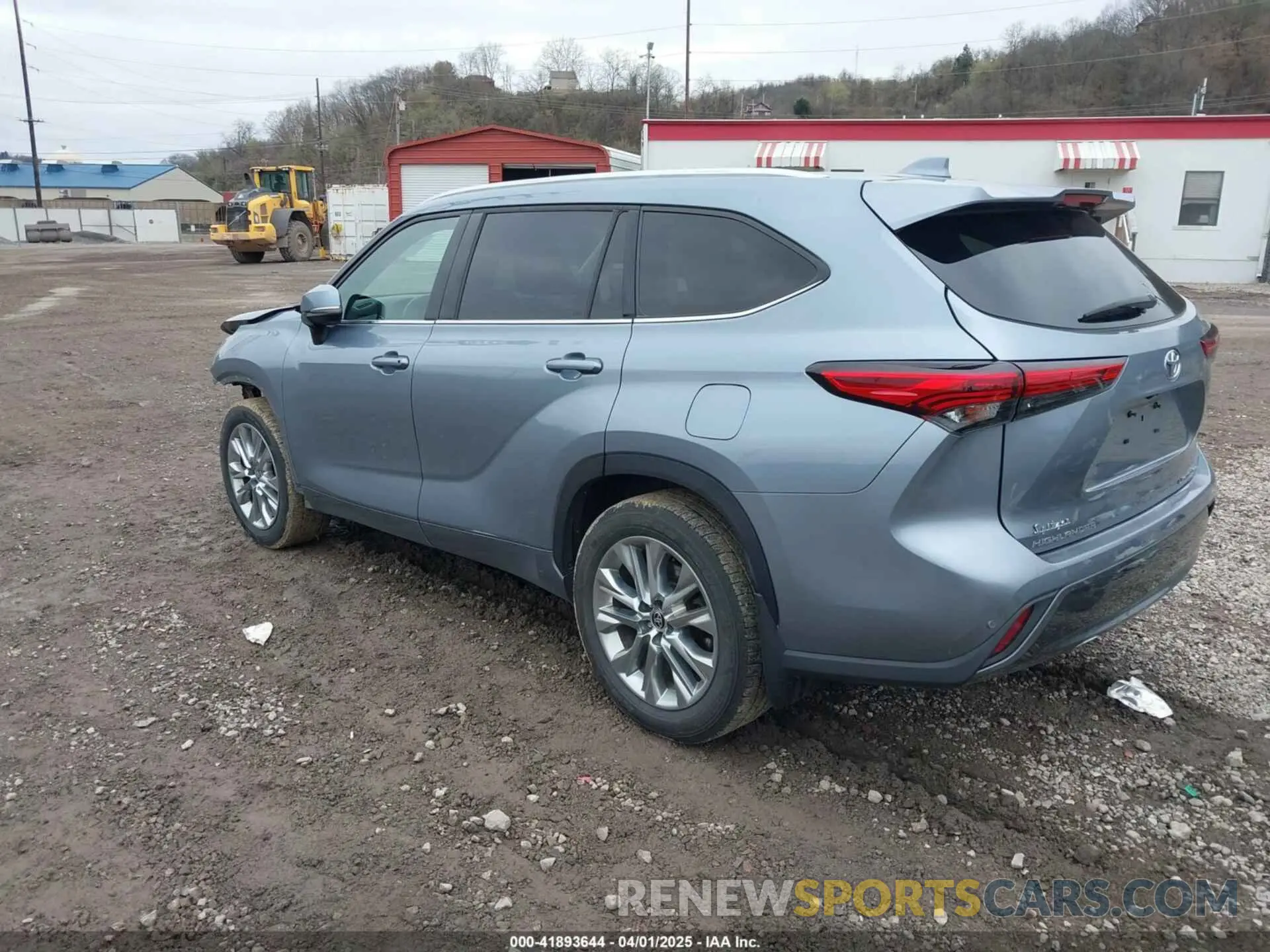 3 Photograph of a damaged car 5TDDZRBH2MS108413 TOYOTA HIGHLANDER 2021