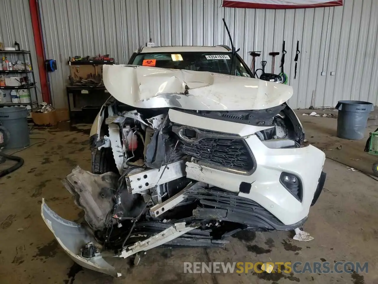 5 Photograph of a damaged car 5TDDZRBH3MS069248 TOYOTA HIGHLANDER 2021