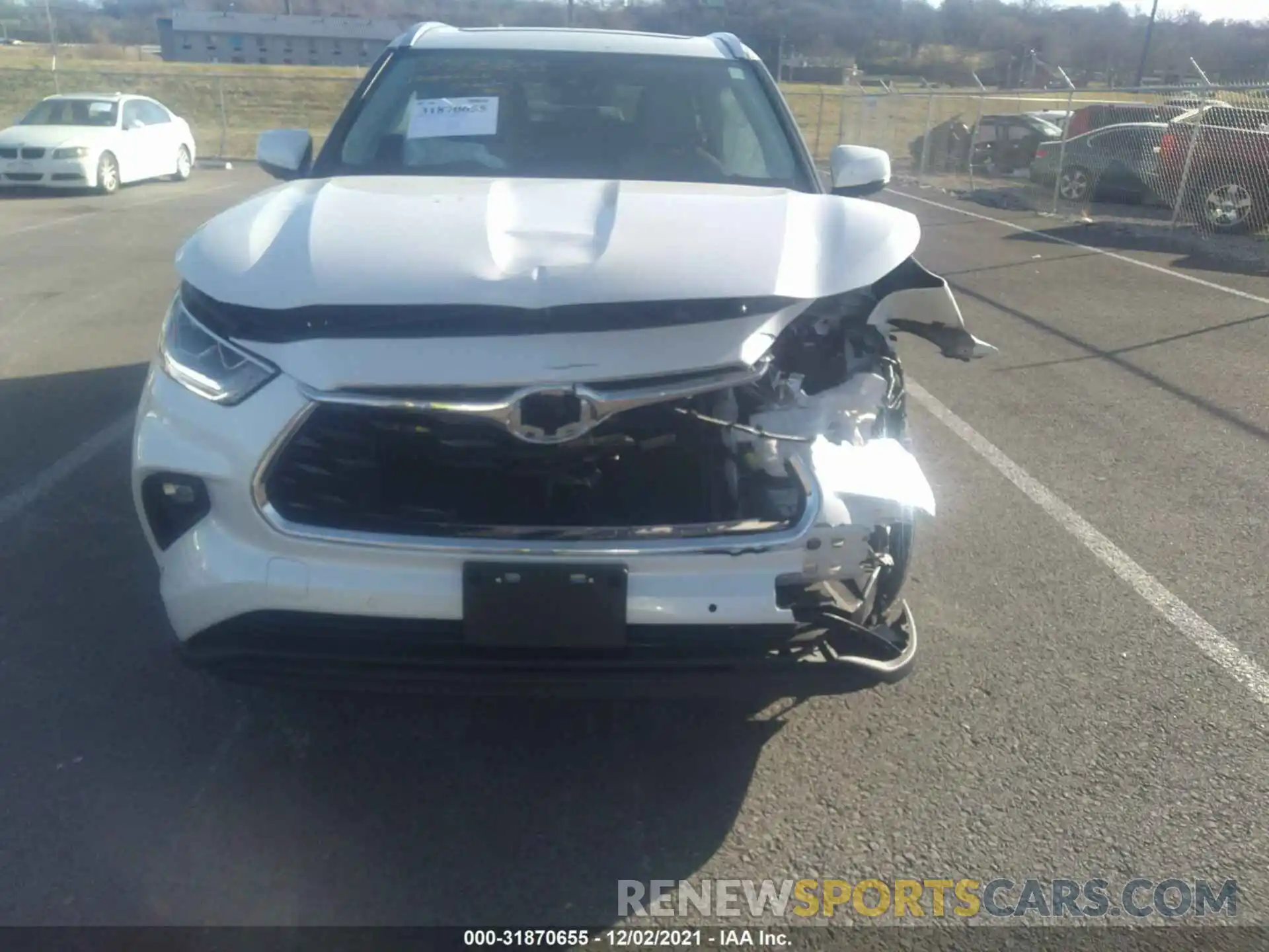 6 Photograph of a damaged car 5TDDZRBH3MS533073 TOYOTA HIGHLANDER 2021