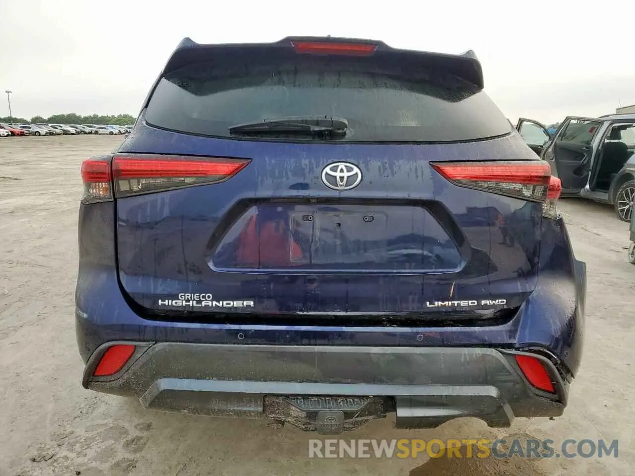 6 Photograph of a damaged car 5TDDZRBH4MS534054 TOYOTA HIGHLANDER 2021