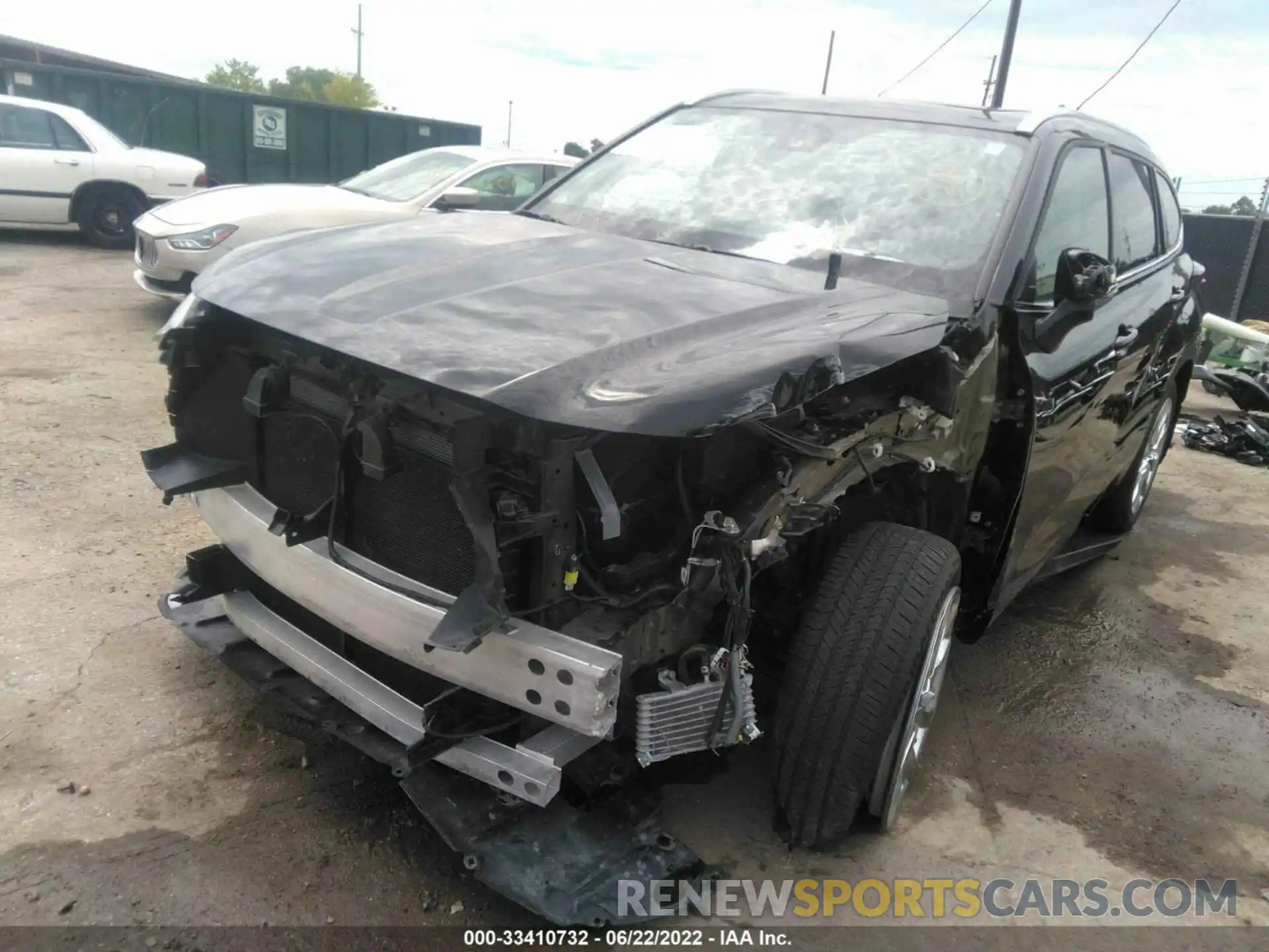 6 Photograph of a damaged car 5TDDZRBH5MS083216 TOYOTA HIGHLANDER 2021