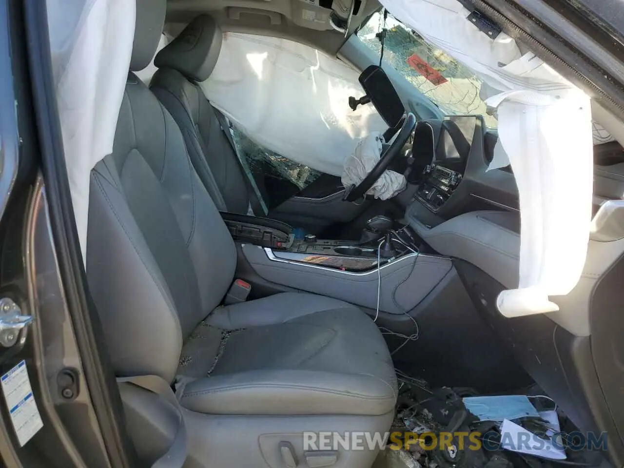 7 Photograph of a damaged car 5TDDZRBH6MS138210 TOYOTA HIGHLANDER 2021