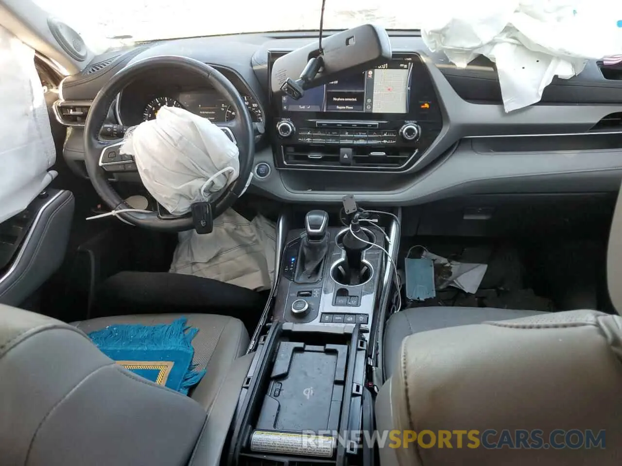 8 Photograph of a damaged car 5TDDZRBH6MS138210 TOYOTA HIGHLANDER 2021