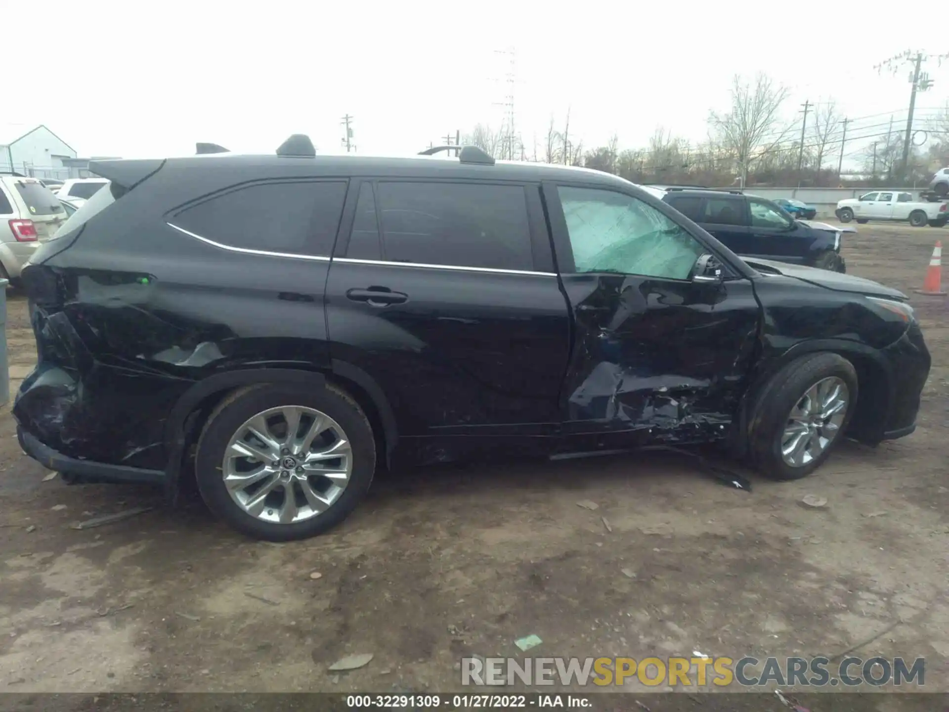 6 Photograph of a damaged car 5TDDZRBH6MS551289 TOYOTA HIGHLANDER 2021