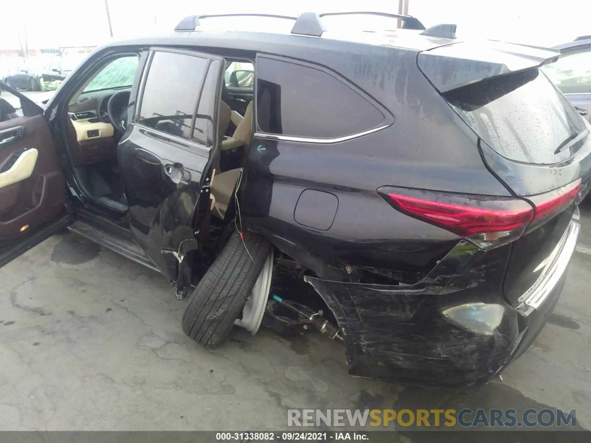 6 Photograph of a damaged car 5TDDZRBH8MS083310 TOYOTA HIGHLANDER 2021