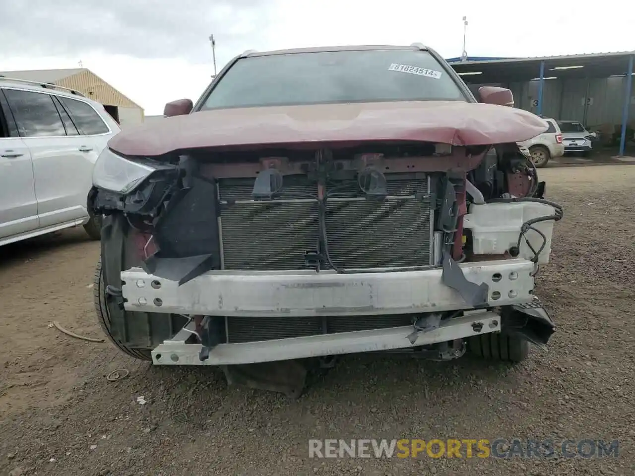 5 Photograph of a damaged car 5TDDZRBH8MS145353 TOYOTA HIGHLANDER 2021