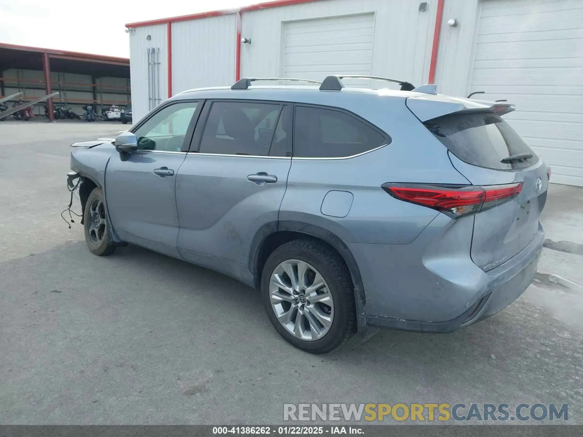 3 Photograph of a damaged car 5TDDZRBHXMS110992 TOYOTA HIGHLANDER 2021