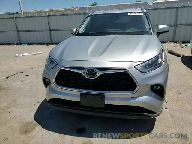 15 Photograph of a damaged car 5TDDZRBHXMS528551 TOYOTA HIGHLANDER 2021