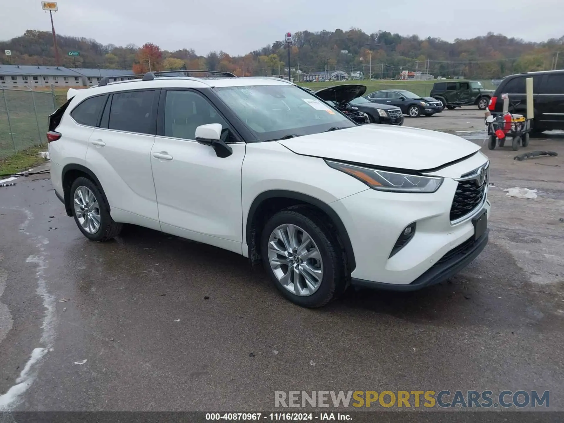 1 Photograph of a damaged car 5TDDZRBHXMS530798 TOYOTA HIGHLANDER 2021