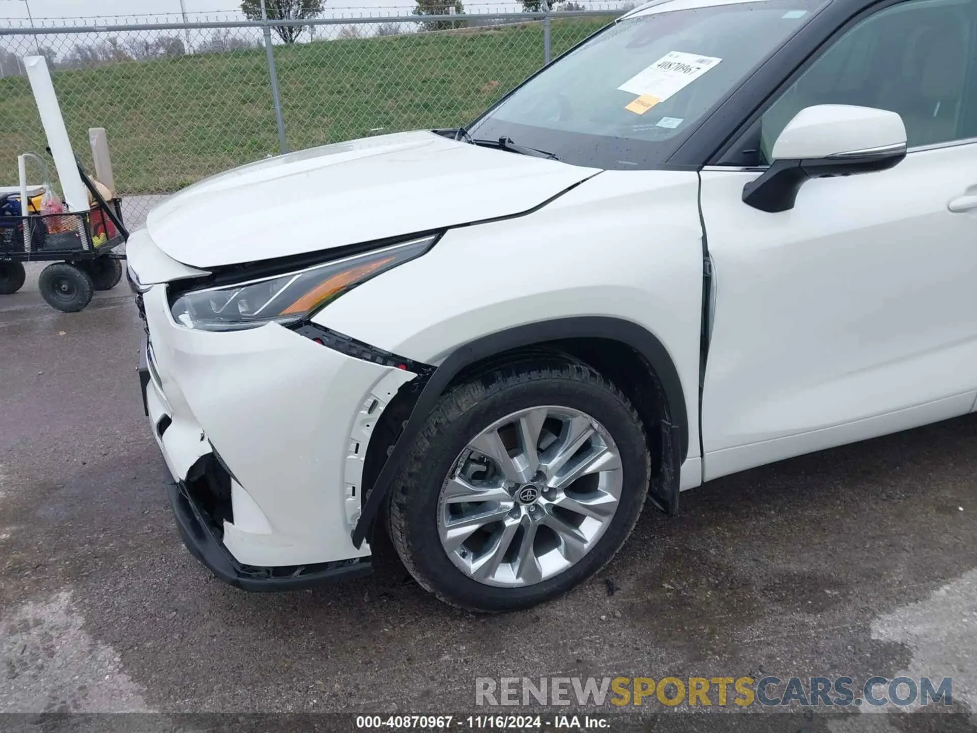 20 Photograph of a damaged car 5TDDZRBHXMS530798 TOYOTA HIGHLANDER 2021
