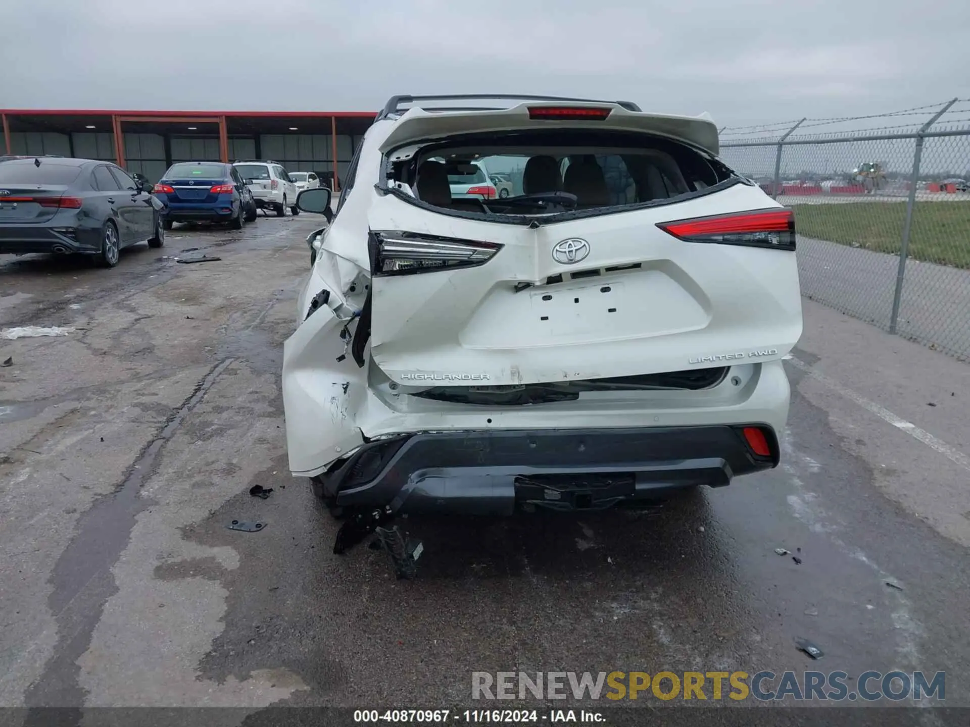 6 Photograph of a damaged car 5TDDZRBHXMS530798 TOYOTA HIGHLANDER 2021