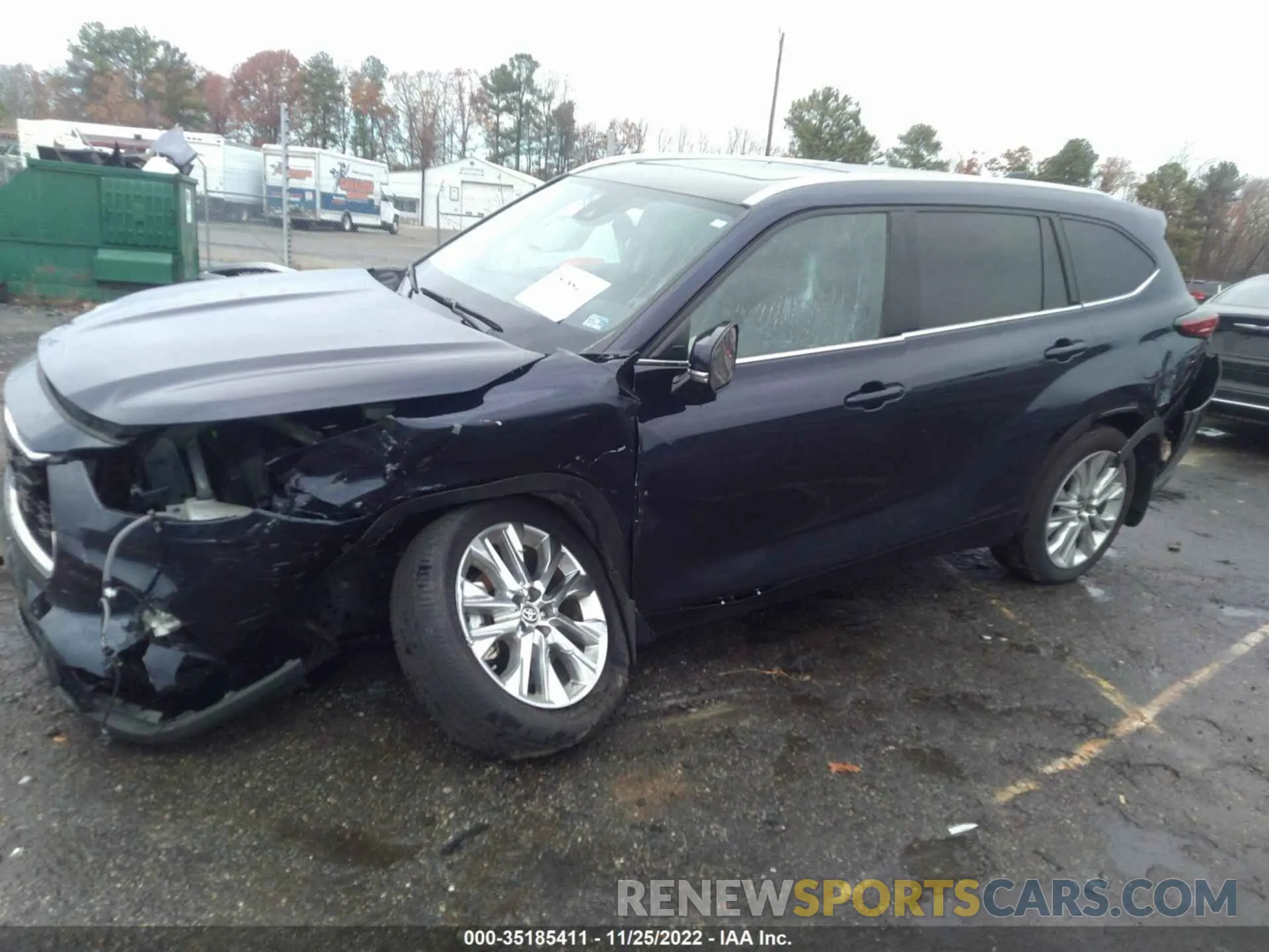 6 Photograph of a damaged car 5TDDZRBHXMS554082 TOYOTA HIGHLANDER 2021