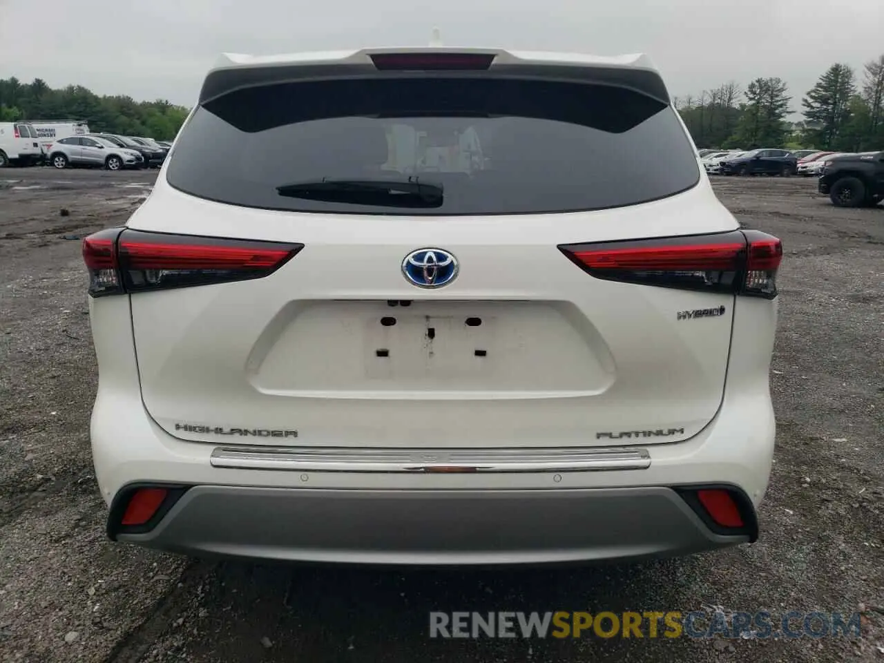 6 Photograph of a damaged car 5TDEBRCH0MS028390 TOYOTA HIGHLANDER 2021