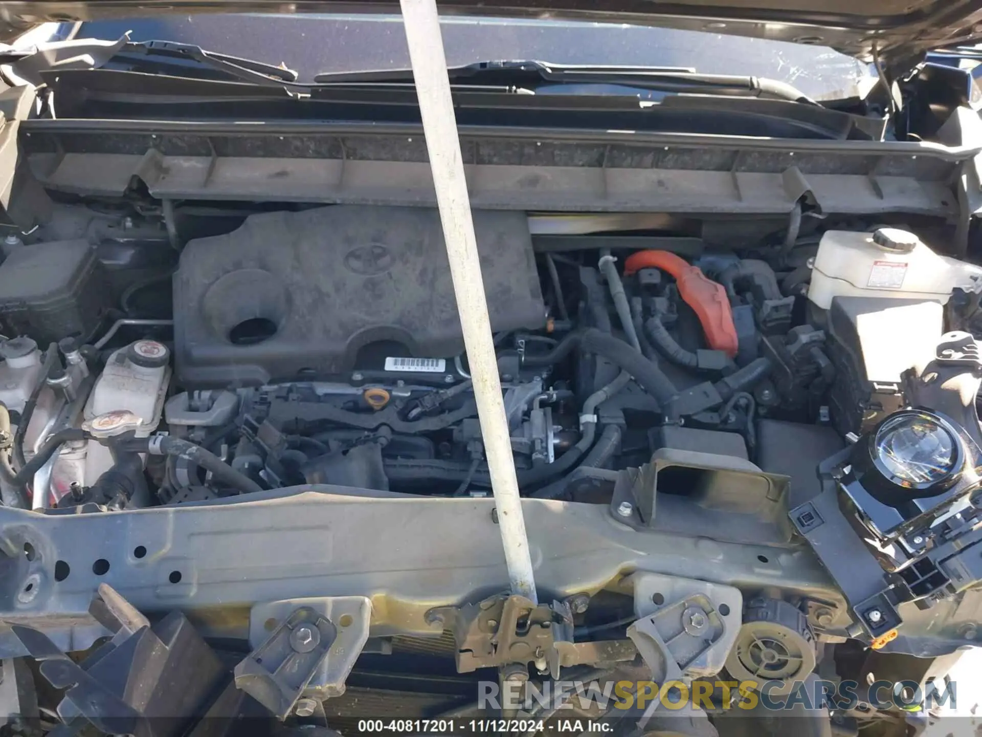 10 Photograph of a damaged car 5TDEBRCH1MS015793 TOYOTA HIGHLANDER 2021