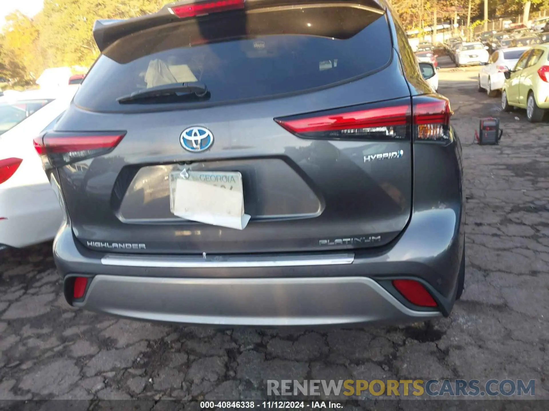 16 Photograph of a damaged car 5TDEBRCH1MS032013 TOYOTA HIGHLANDER 2021