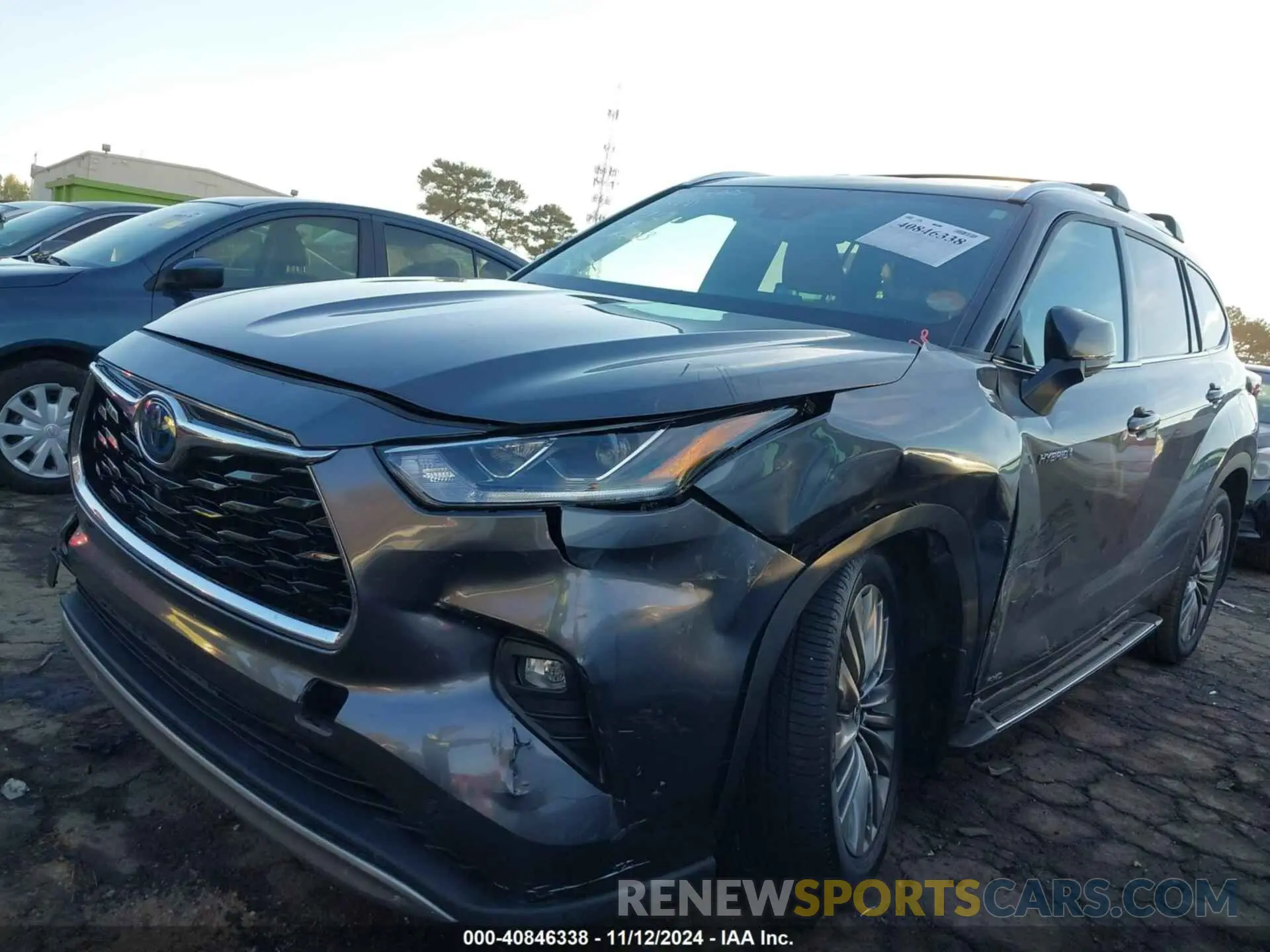 6 Photograph of a damaged car 5TDEBRCH1MS032013 TOYOTA HIGHLANDER 2021