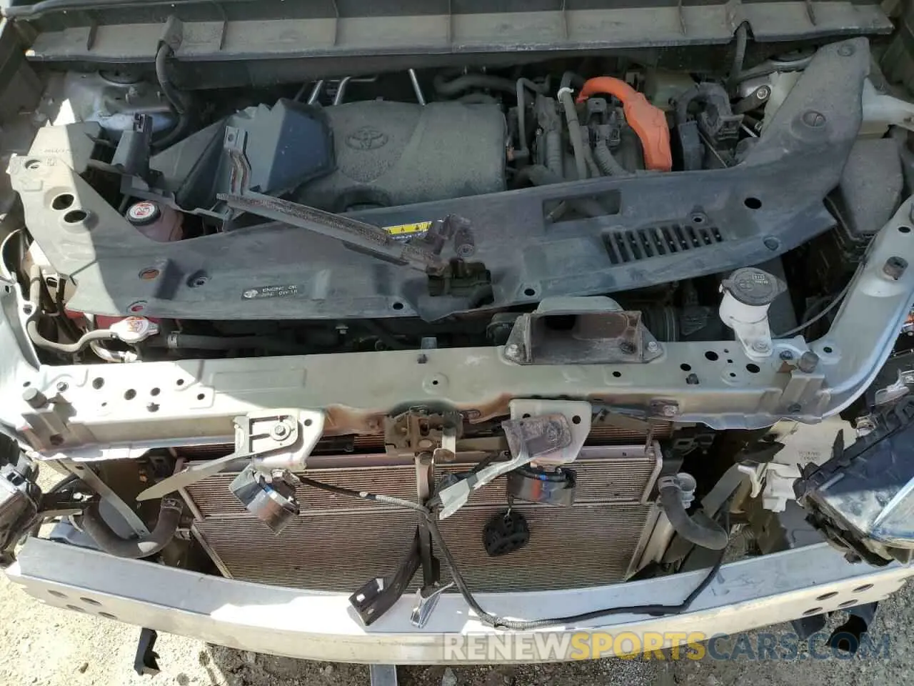 11 Photograph of a damaged car 5TDEBRCH1MS047076 TOYOTA HIGHLANDER 2021