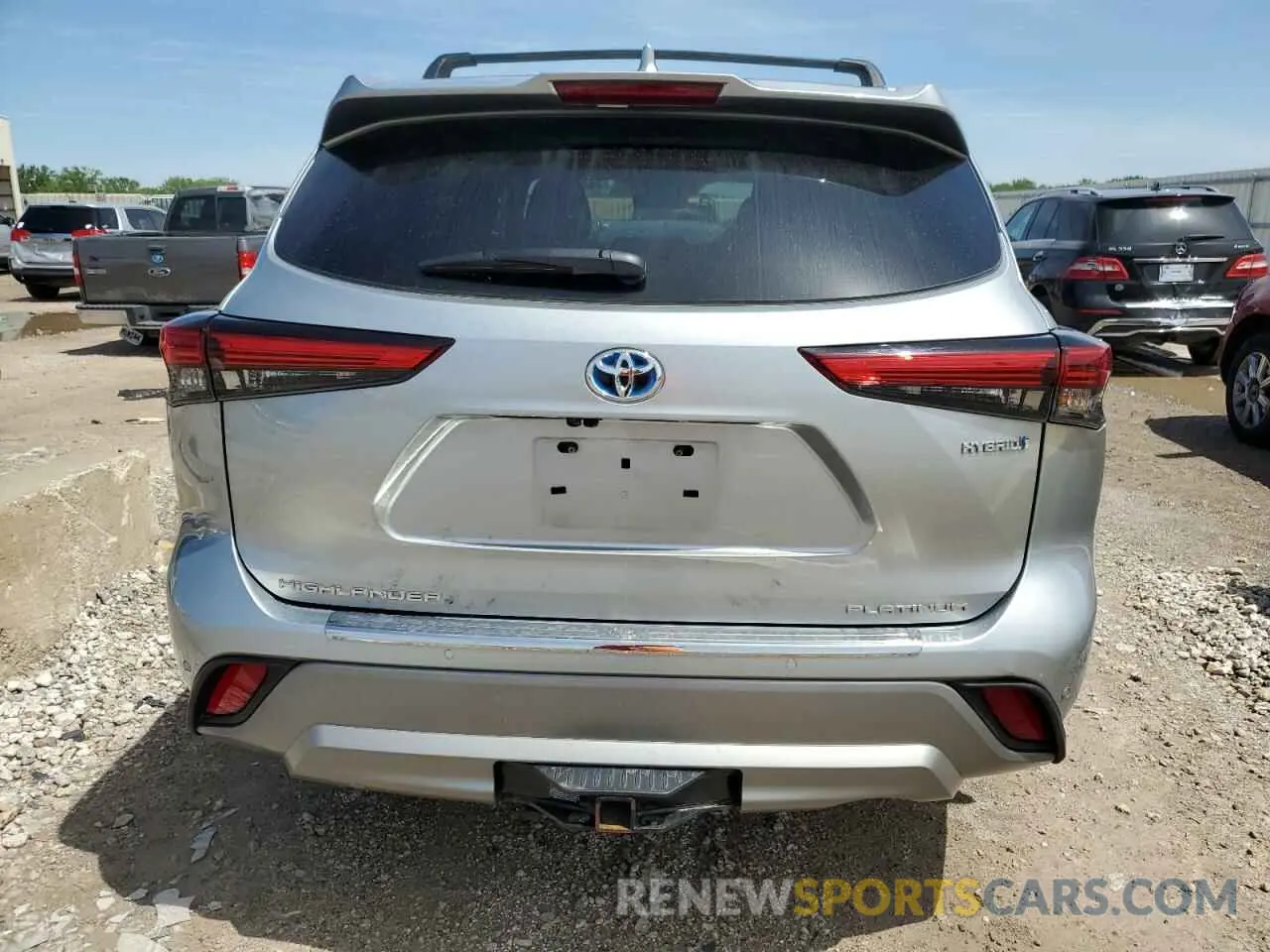 6 Photograph of a damaged car 5TDEBRCH1MS047076 TOYOTA HIGHLANDER 2021