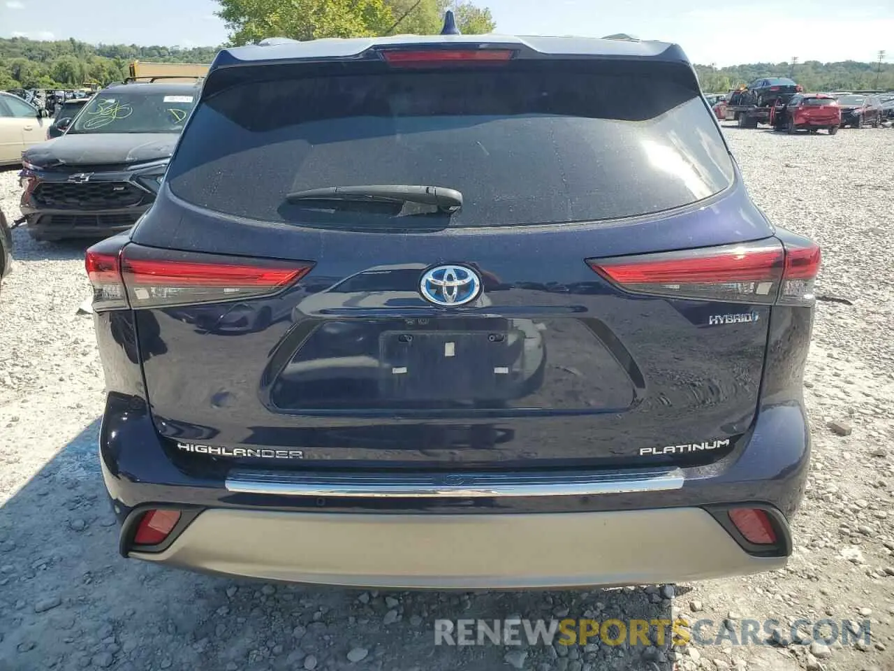 6 Photograph of a damaged car 5TDEBRCH2MS021540 TOYOTA HIGHLANDER 2021