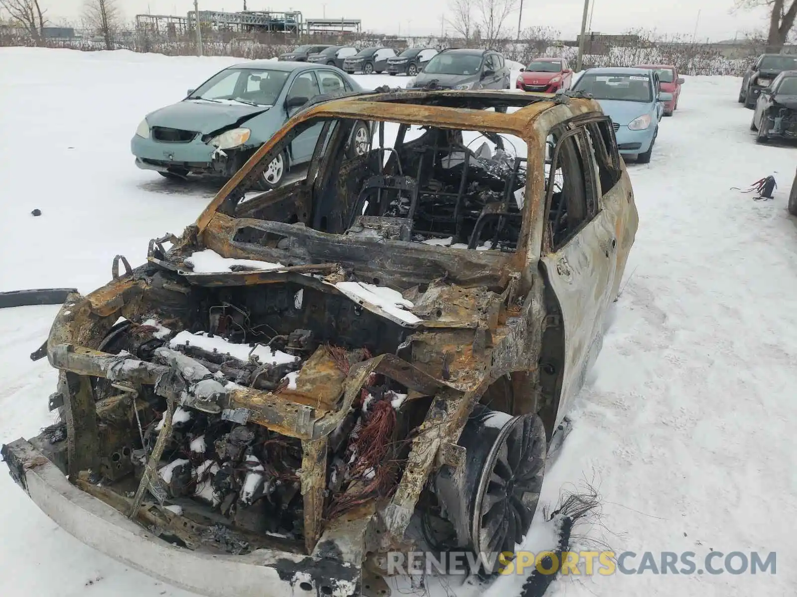 9 Photograph of a damaged car 5TDEBRCH2MS022249 TOYOTA HIGHLANDER 2021