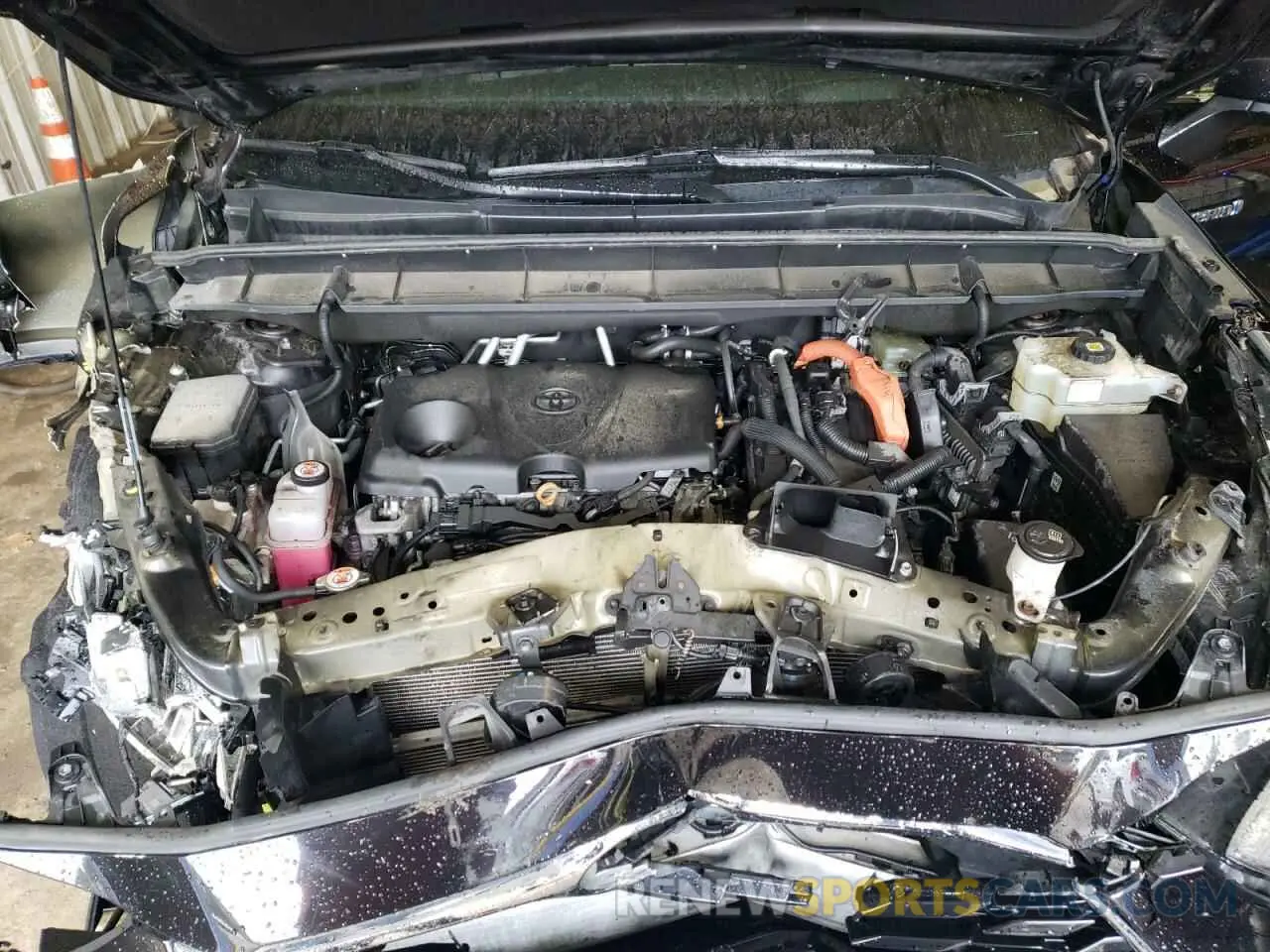 14 Photograph of a damaged car 5TDEBRCH2MS068048 TOYOTA HIGHLANDER 2021