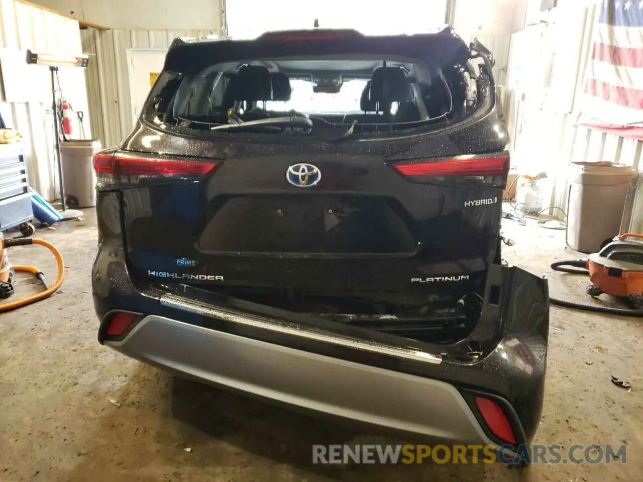 6 Photograph of a damaged car 5TDEBRCH2MS068048 TOYOTA HIGHLANDER 2021