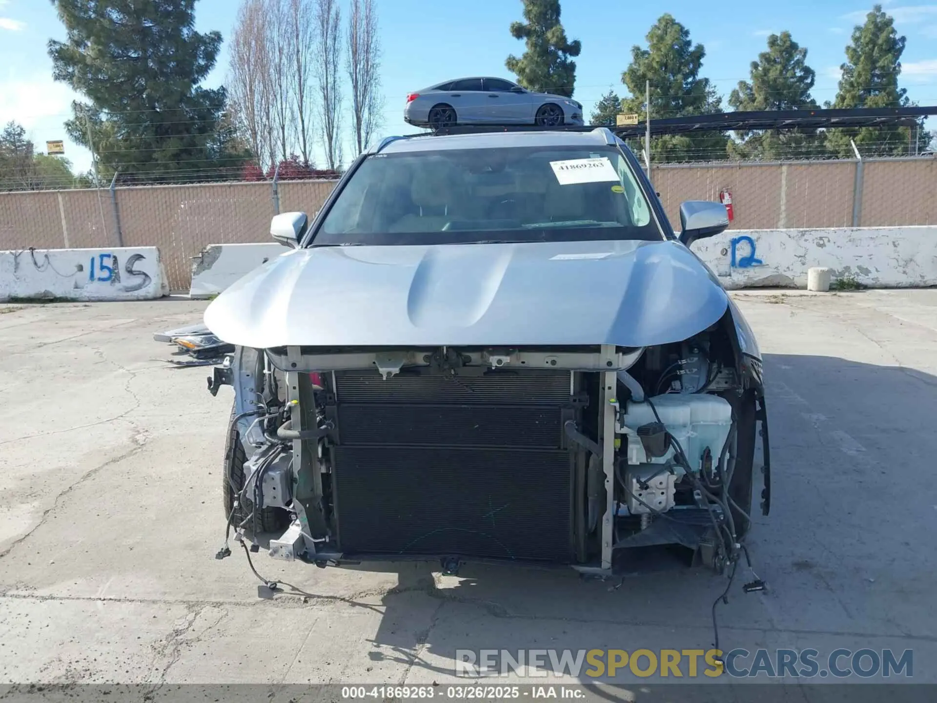 6 Photograph of a damaged car 5TDEBRCH3MS017352 TOYOTA HIGHLANDER 2021
