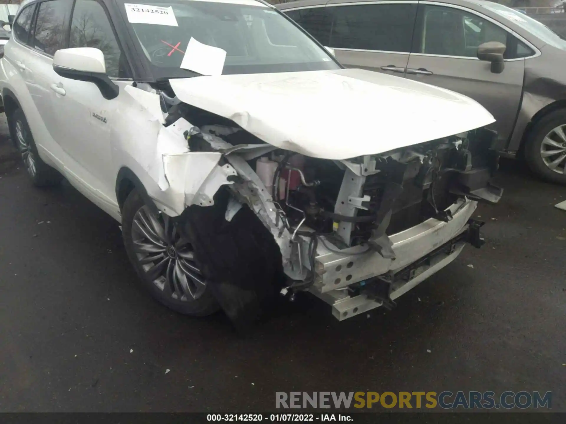 6 Photograph of a damaged car 5TDEBRCH3MS029369 TOYOTA HIGHLANDER 2021