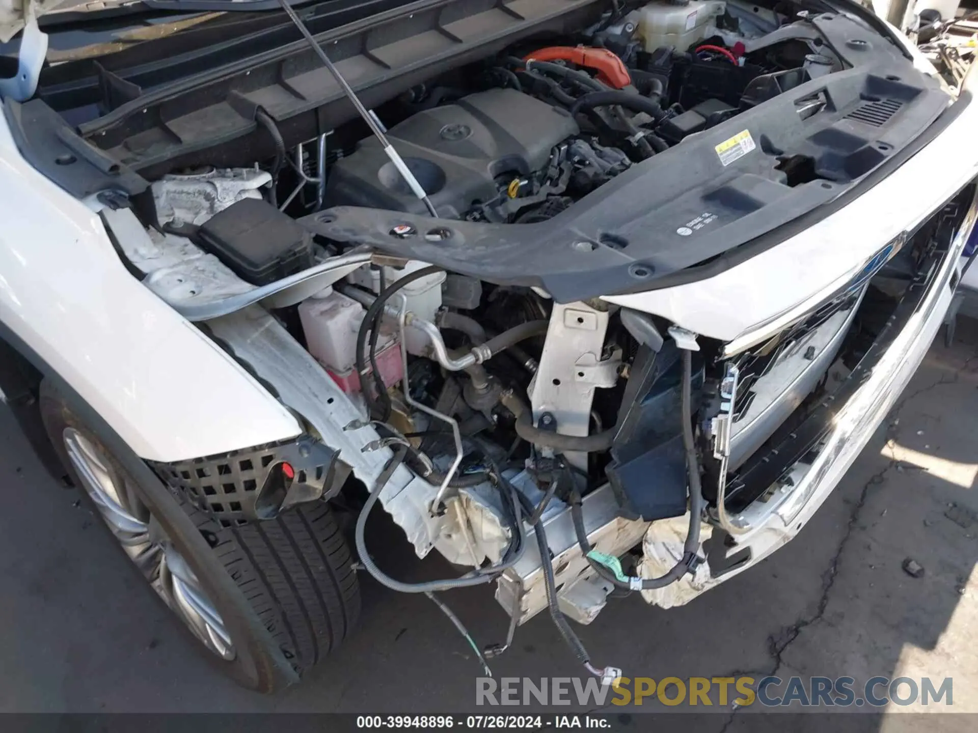6 Photograph of a damaged car 5TDEBRCH4MS027775 TOYOTA HIGHLANDER 2021