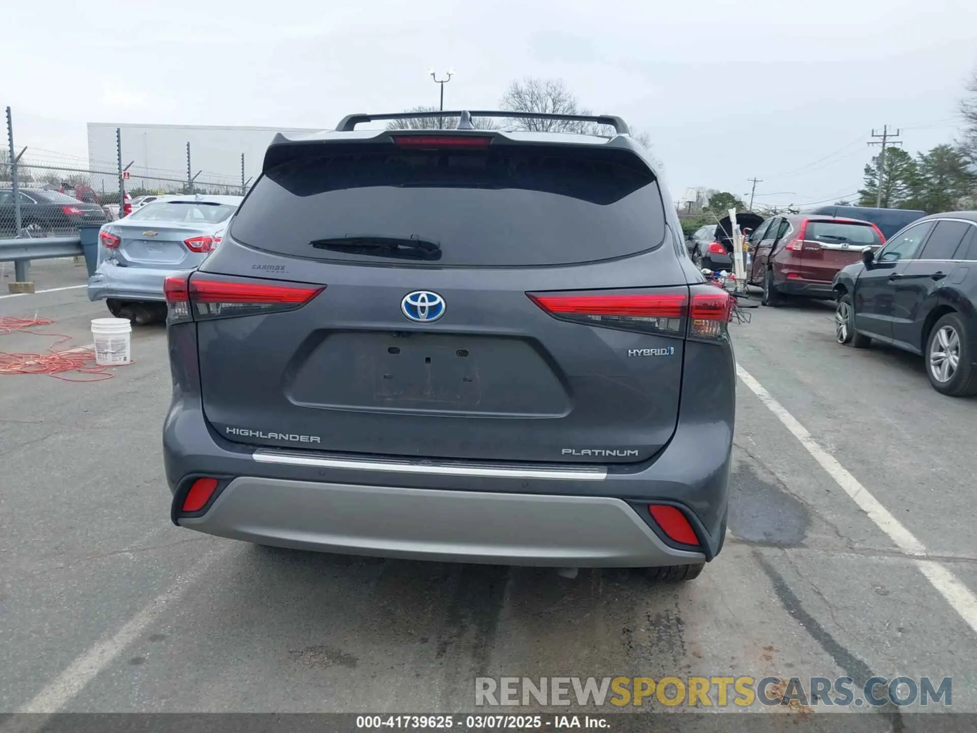 16 Photograph of a damaged car 5TDEBRCH5MS021242 TOYOTA HIGHLANDER 2021