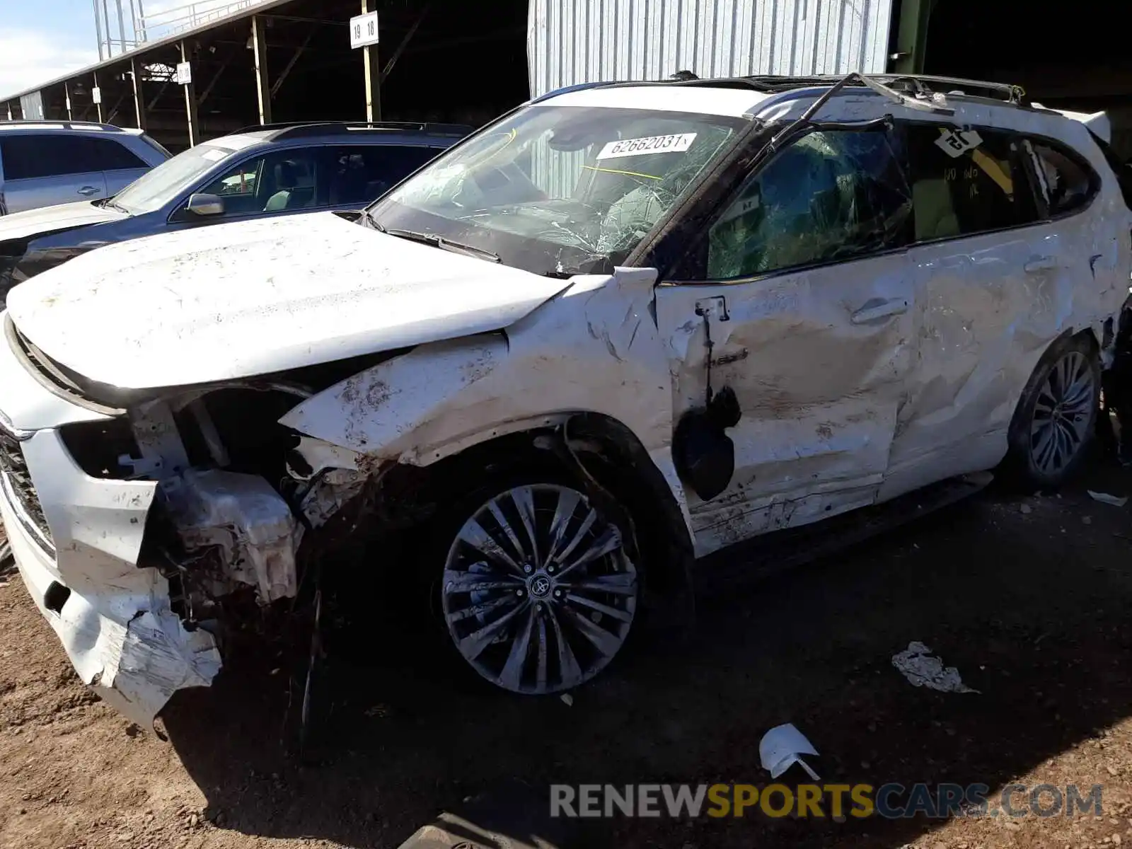 9 Photograph of a damaged car 5TDEBRCH5MS022262 TOYOTA HIGHLANDER 2021